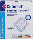 BSN medical GmbH Cutimed Sorbion Carbon Wundverb.15x15 cm steril 12 St 16792380_DBA