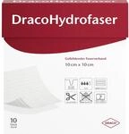 Dr. Ausb&uuml;ttel GmbH & Co. KG Dracohydrofaser 10x10 cm gelbildender Faserverband 10 St