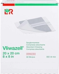 B2B Medical GmbH Vliwazell Saugkompressen steril 20x20 cm 30 St 15824273_DBA
