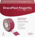 Dr. Ausb&uuml;ttel GmbH & Co. KG Dracoplast FingerFix 2,5 cmx4,5 m m.Wundk.rot 1 St