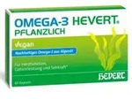 Hevert-Arzneimittel GmbH & Co. KG Omega-3 Hevert pflanzlich Weichkapseln 60 St