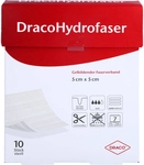 Dr. Ausb&uuml;ttel GmbH & Co. KG Dracohydrofaser 5x5 cm gelbildender Faserverband 10 St