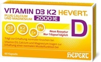 Hevert-Arzneimittel GmbH & Co. KG Vitamin D3 K2 Hevert+Calcium u.Magnes.2000 IE...