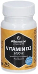 Vitamaze GmbH Vitamin D3 2.000 I.e. vegetarisch Tabletten 240 St 19459818_DBA