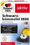Queisser Pharma GmbH & Co. KG Doppelherz Schwarzk&uuml;mmel&ouml;l 1800 Kapseln 50 St