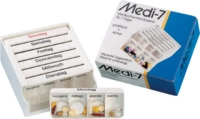 Hans-H. Hasbargen GmbH & Co. KG Medi 7 Medikamentendos.f.7 Tage wei&szlig; 1 St