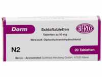Berco-ARZNEIMITTEL Dorm Tabletten 20 St 01580867_DBA
