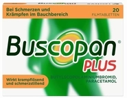 A. Nattermann & Cie GmbH Buscopan plus 10 mg/500 mg Filmtabletten 20 St 02483617_DBA