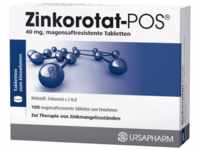 URSAPHARM Arzneimittel GmbH Zinkorotat POS magensaftresistente Tabletten 100 St