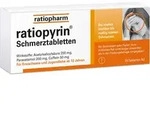 ratiopharm GmbH Ratiopyrin Schmerztabletten 20 St 07686182_DBA