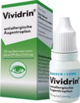 Dr. Gerhard Mann chem.-pharm. Fabrik GmbH Vividrin antiallergische Augentropfen 10 ml