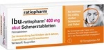 ratiopharm GmbH Ibu-Ratiopharm 400 mg akut Schmerztbl.Filmtabl. 10 St 00266011_DBA