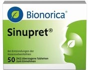 Bionorica SE Sinupret &uuml;berzogene Tabletten 50 St 02493283_DBA