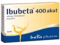betapharm Arzneimittel GmbH Ibubeta 400 akut Filmtabletten 10 St 00179720_DBA