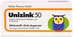 K&ouml;hler Pharma GmbH Unizink 50 magensaftresistente Tabletten 50 St 03441621_DBA