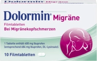 Kenvue Germany GmbH Dolormin Migr&auml;ne Filmtabletten 10 St 01300810_DBA