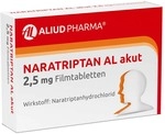 ALIUD PHARMA GmbH Naratriptan AL akut 2,5 mg Filmtabletten bei Migr&auml;ne 2 St