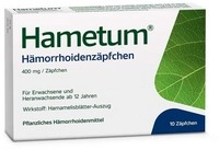 Dr. Willmar Schwabe GmbH & Co. KG Hametum H&auml;morrhoiden Z&auml;pfchen 10 St...