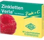 Verla-Pharm Arzneimittel GmbH & Co. KG Zinkletten Verla Himbeere Lutschtabletten 50