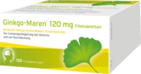 HERMES ARZNEIMITTEL GmbH Ginkgo-Maren 120 mg Filmtabletten 120 St 09206677_DBA