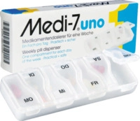 Hans-H. Hasbargen GmbH & Co. KG Medi 7 uno Medikamentendosierer f&uuml;r 7 Tage wei&szlig; 1