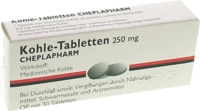 CHEPLAPHARM Arzneimittel GmbH Kohle Tabletten 30 St 04257380_DBA
