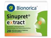 Bionorica SE Sinupret extract überzogene Tabletten 20 St 09285530_DBA