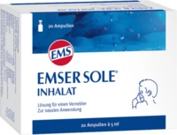 Uriach Germany GmbH Emser Sole Inhalat L&ouml;sung f.e.Vernebler 20 St 06150054_DBA