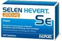 Hevert-Arzneimittel GmbH & Co. KG Selen Hevert 200 &micro;g Tabletten 200 St 19733308_DBA