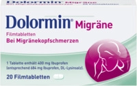 Kenvue Germany GmbH Dolormin Migr&auml;ne Filmtabletten 20 St 01300827_DBA
