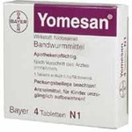 Bayer Vital GmbH Yomesan 500 mg Kautabletten 4 St 01140720_DBA
