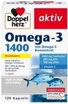 Queisser Pharma GmbH & Co. KG Doppelherz Omega-3 1.400 Kapseln 120 St 10532502_DBA