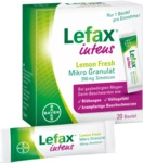 Bayer Vital GmbH Lefax intens Lemon Fresh Mikro Granul.250 mg Sim. 20 St 10537876_DBA