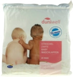 DUNI GMBH Duniwell Baby Waschlappen streichelzart 40 St 06884193_DBA