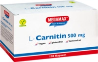 Megamax B.V. L-Carnitin 500 mg Megamax Kapseln 120 St 07307204_DBA