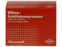Dr. Ausbüttel & Co. GmbH Schlitzkompressen Vlies 5x5 cm steril 4fach 25X2 St