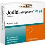 ratiopharm GmbH JODID-ratiopharm 100 &micro;g Tabletten 100 St 04619156_DBA