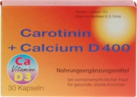inkosmia gmbh & cie. kg CAROTININ+Calcium D 400 Kapseln 30 St 00214161_DBA