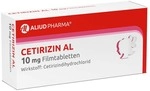 ALIUD PHARMA GmbH Cetirizin AL 10 mg Filmtabletten bei Heuschnupfen 20 St