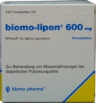 biomo pharma GmbH BIOMO-lipon 600 mg Filmtabletten 100 St 06897600_DBA