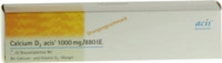 MIBE GmbH Arzneimittel Calcium D3 acis 1000 mg/880 I.e. Brausetabletten 20 St
