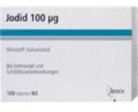 Merck Healthcare Germany GmbH Jodid 100 Tabletten 100 St 02545005_DBA