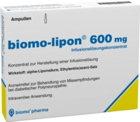 biomo pharma GmbH BIOMO-lipon 600 mg Ampullen 10 St 06897623_DBA