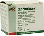 Lohmann & Rauscher GmbH & Co. KG Opraclean Mullbinde z.Tampon.m.Jodoform 5 cmx5 m 1
