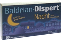 Baldrian Dispert Nacht zum Einschlafen &uuml;b.Tabl. 50 St