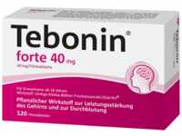 Dr.Willmar Schwabe GmbH & Co.KG Tebonin forte 40 mg Filmtabletten 120 St 07368358_DBA