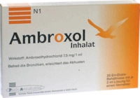 Penta Arzneimittel GmbH Ambroxol Inhalat L&ouml;sung f&uuml;r einen Vernebler 20X2 ml