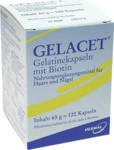 Almirall Hermal GmbH Gelacet Gelatinekapseln mit Biotin 120 St 02098807_DBA