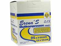ERENA Verbandstoffe GmbH & Co. KG Erena Mullkompr.7,5x7,5 cm steril 8fach 25X2...