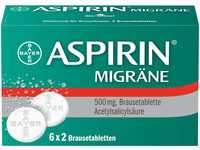 BAYER VITAL GMBH Aspirin Migräne Brausetabletten 12 St 00958281_DBA